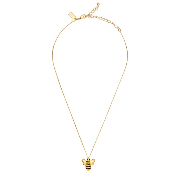🎉HP♠️ Kate Spade Picnic Perfect Mini Bee Pendant - Picture 6 of 6